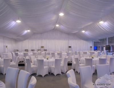 China Extruded Used Aluminum Alloy Wedding Party Tent /Big Hardened Wedding Party Tent for sale