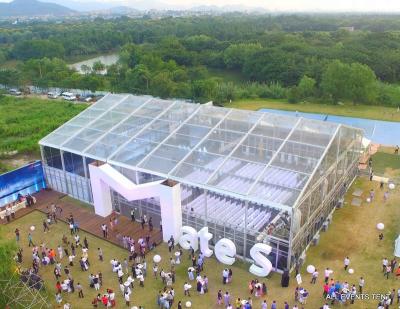 China Heavy duty aluminum alloy 10x30, 20x30 clear space party wedding tent on hot sale for sale