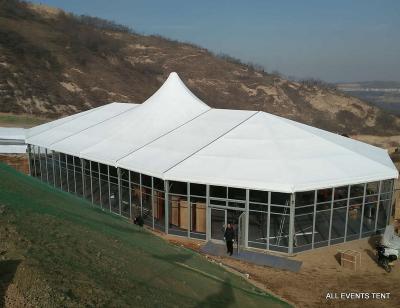 China Modern Chinese Commercial Aluminum Alloy Marquee Tent With Air Conditioner for sale