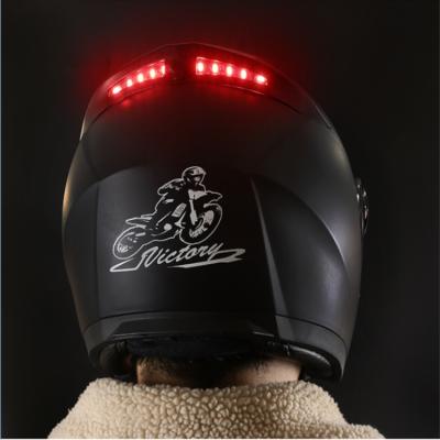 China Flip Up Helmet Motorcycle Helmet Open Face Waterproof Motorcycle Helmet Wireless Warning Light Signal Riding Helmet for sale