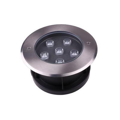 China Outdoor Parking Lot Led Underground Stainless Steel 24V Aluminum Single Color IP67 Waterproof Underground Wall Pathway Garden Lighting LED Light for sale