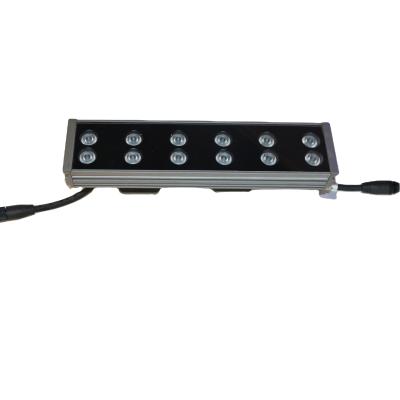 China LANDSCAPE Color DMX512 Single Power 12W 24W 48W Aluminum Led Wall Washer For Architectural Buildings for sale