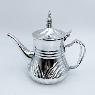 China Sustainable Oriental Tea Cooking Set Coffee and Tea Making Pot Induction Stainless Steel Glass Teapot with Cups for sale