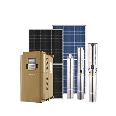 China Complete Submersible Kit Pump Solar Water Pump Price Agriculture Irrigation Environmental Protection Solar Power for sale