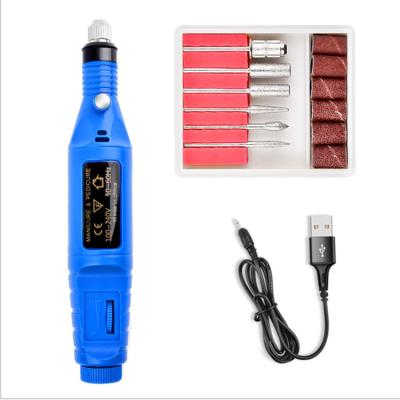 China Polished Surface Electric Nail GrinderMultifunctional Cleaning Mini And Light Weight Electric Rotary Carving Tool for sale