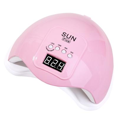 China Hot Selling PC+ABS Gel Nail UV Lamp For Nail Polish 48W UV Dryer With 4 Timer LED Nail UV Lamp for sale