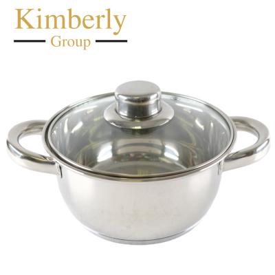 China Sustainable Shenzhen Kitchenware Soup & Stock Pot Stainless Steel Stock Pot for sale