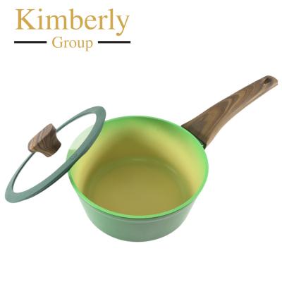 China Sustainable Customization Wholesale Kitchen Accessories Set Cookware Non-stick Sauce Pans for sale