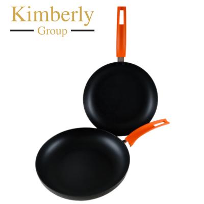 China Sustainable Kitchen Accessories Aluminium Fry Pans Non Stick Wok Frying Pan for sale