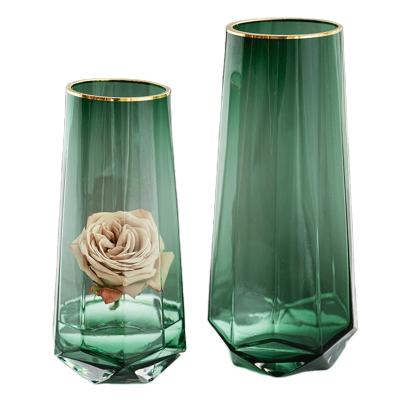 China Gift & Open Living Room Flower Arranging Water Rising Glass Transparent Contracted Flower Vases, Supply Items for sale