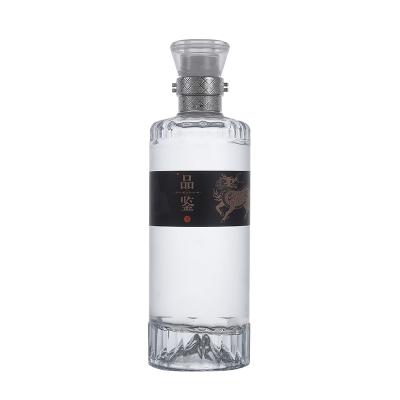 China 500ml bottle bottle glass wine bottle is empty whiskey bottle for sale