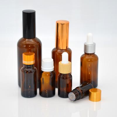 China Pharmaceutical We Supply Glass Dropper Bottles For Cosmetics Amber Glass Refined Oil Bottles for sale