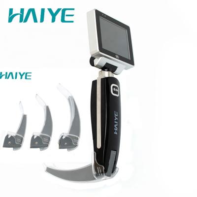 China Fogproof Waterproof Metal Camera Laryngoscope With Three Different Size Of Disposable Blades for sale