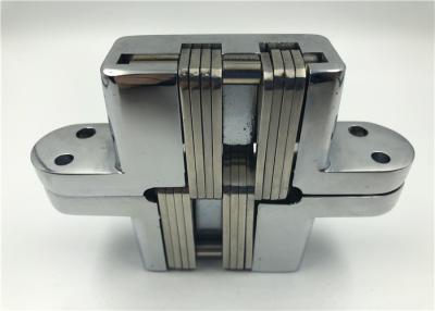 China Zinc Alloy SOSS Hidden Hinges , Mirror Chrome Mini Concealed SOSS Hinge for sale