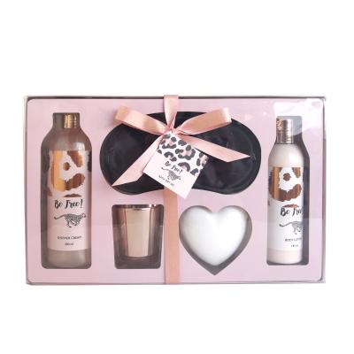 China Bath & Body Care Bath & Body Care Women Bath Spa Gift Set With Wholesale Scented Votive Candles for sale