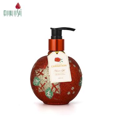 China Moisturizing Moisturizing OEM Private Label 350ml Body Wash Organic Sparkle Relaxing Bubble Bath for sale