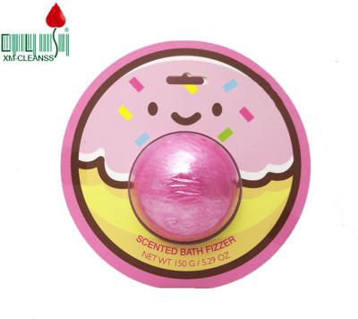 China Bath & Body Care Bath & Body Care Donut Bath Bomb With Surprise Bath Fizzies Gift Wrapping Set for sale