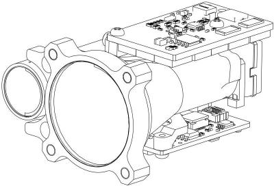 China Human Eye Safety Laser Distance Measurement Module RL4000 for sale