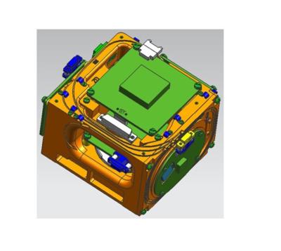 China Vorbildliches Faser-binokulares mechanisches Optikgyroskop XB335 hohes Accury 3 Achsen-0,5 °/Hr mit 0,5 °-/hrneigungs-Antrieb zu verkaufen