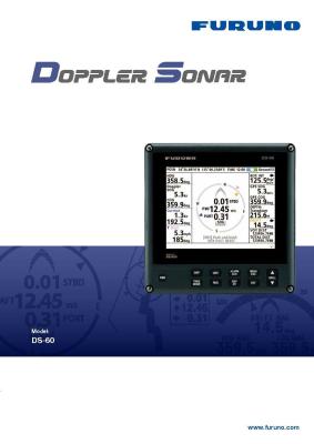 China FURUNO DS 60 Doppler Sonar Speed Log For 50000 Gt Upper Vessels for sale