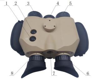 China Technical Specifications of Handled Fusion imaging Binoculars for sale