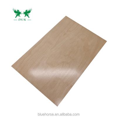 China Traditional UV Full Birch Commercial Plywood Sheet For CNC Cutting for sale