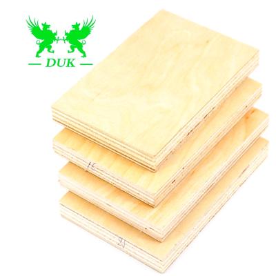 China Contemporary Baltic Birch Veneer Commercial Plywood / UV Birch Plywood Factory for sale