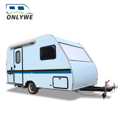 China Travel Trailer Onlywe Caravan Trailer Small Travel Camper Caravan Trailer for sale