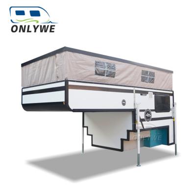 China Travel Trailer Onlywe Camper Truck Pickup Caravan Camper Van Light Truck for sale