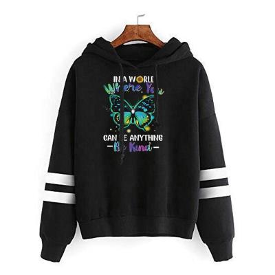 China Harajuku Print Hoodies Women's Long Sleeve Anti-wrinkle Anti-Wrinkle Print Hoodie Sweatshirt Tops Sweatshirts Sudaderas Streetwear for sale