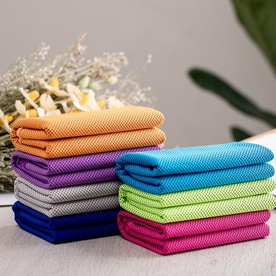 China Child Safe Kids Safe Cool Cool Towel For Ice Soft Breathable Towel Neck Microfiber Cool Towel For Running Yoga Gym Camping Workout for sale