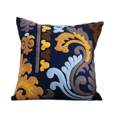 China Chinese Embroidered Decorative Woven Cushion Cover Home Decor Chinese Cushion Cover Embroidery Supplier for sale