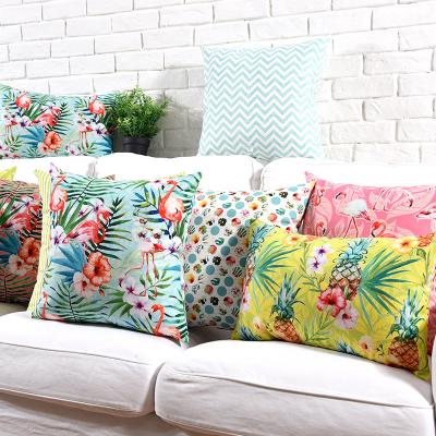 China China Factory Sustainable Velvet Cushion Colorful Printed Pillow Case For Home Decoration for sale