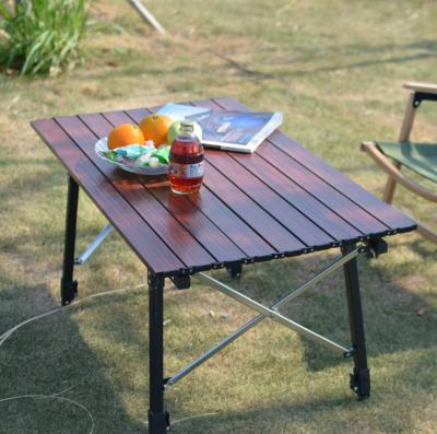 China OEM Factory Table Outdoor Height Adjustable Legs Camping Foldable Lightweight Aluminum Folding Table Picnic Table for sale