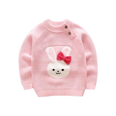 China New Fashion Ivy90169A Baby Pattern Kids Anti-shrink Cute Animal Design Kids Pullover Sweater Shirt for sale