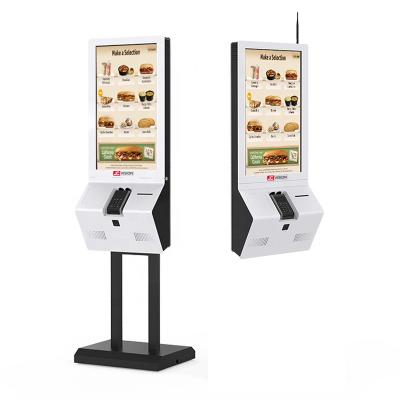 China SPCC JCVISION Self Interactive Service 32 Inch Touch Screen Payment Ordering Kiosk for sale