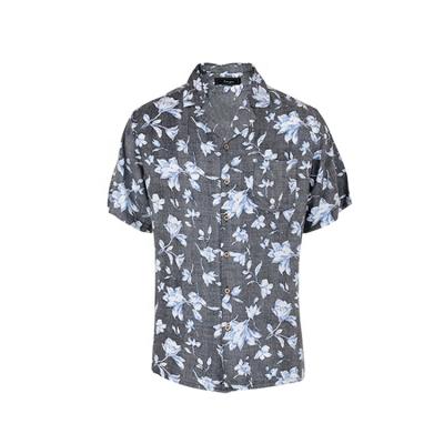 China New viable promotion comfortable custom size double printed aloha casual hawaiian 100%rayon shirt for men for sale