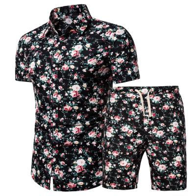 China Viable Wholesale Custom Printed Beach Mens Short Sleeve Mens Hawaiian Shirt for sale