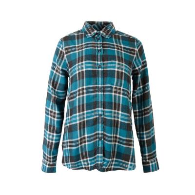 China Factory Made Breathable Custom Popular Flannel Supplier Long Sleeve Blouse For Women New for sale