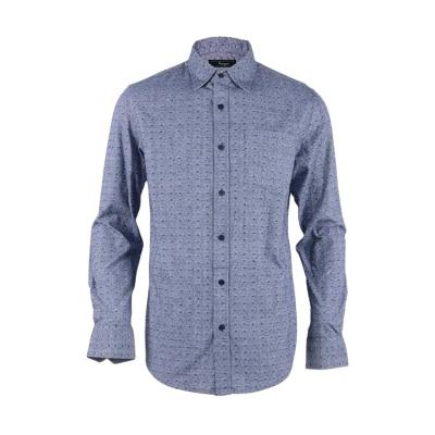 China New Arrival Breathable High Quality Soft Jacquard Casual Long Sleeve Shirt Custom Made China for sale