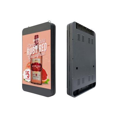 China TOPLED outdoor wireless connection 3G/4G P4 smart pole led display is for street advertising for sale