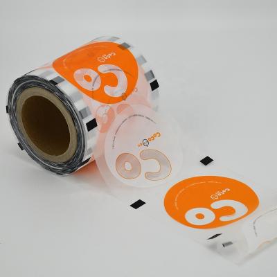 China seal & Plastic Closure Bubble Tea Heat Sealing Film For PP Cup for sale