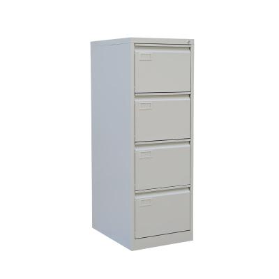 China Knock Down Hang Down Mail Order Packing A4 F4 File Storage Steel 4 Drawer Cabinet Metal File Cabinet for sale