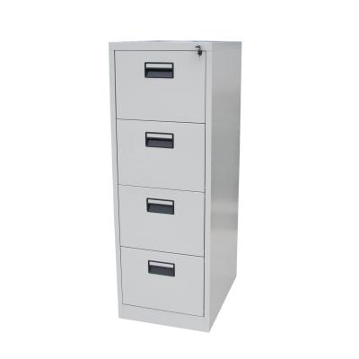 China Overturn JIN FENG Metal Furniture Vertical Drawer File Cabinet 4 Drawer Cabinets JF-V04A for sale