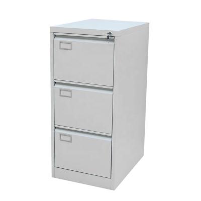 China Knock Down JIN FENG Metal Furniture File Cabinet 3 Drawer Cabinets JF-V03 for sale