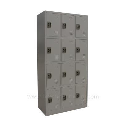 中国 Cheap Office 12 Door Bins Bins Parcel Delivery Steel Storage Locker 販売のため