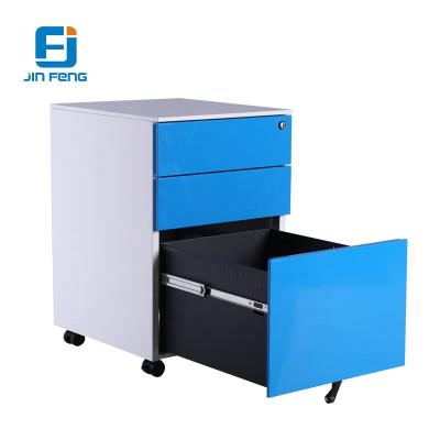 China JF-P06 Cheap Storage Pedestal Small Office Colorful Fully Assembled Filing Cabinet Te koop