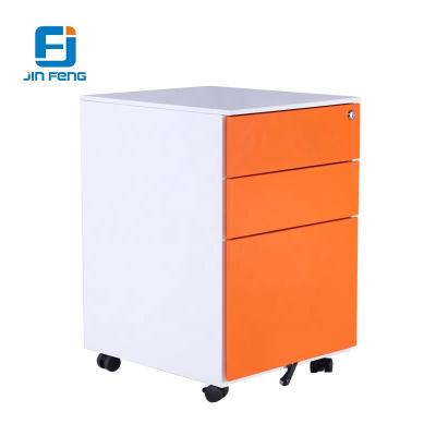 China Hot Sale Rotation Movable Steel Desk Files Pedestal Cabinet Under Desk Te koop