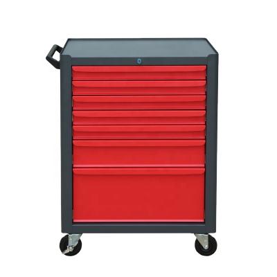 China Car Repair Garage Workshop 7 Drawer Tool Cabinet Tool Trolley Trolley Cabinet Craftsman Garage Tool Cabinet à venda