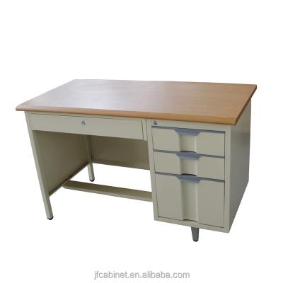 China Know Down Desk JF-D009 Counter Table Design Of Used Office Furniture L Shaped Executive Desk for sale